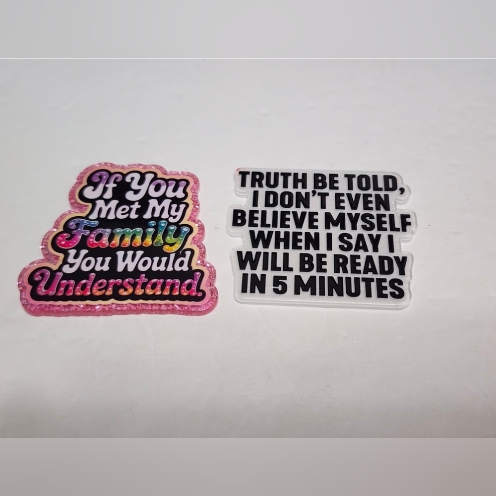 Flatback Funny Beads Crafts‎ Badge Keychain Bag Clip Jewelry Hair Clip Magnet